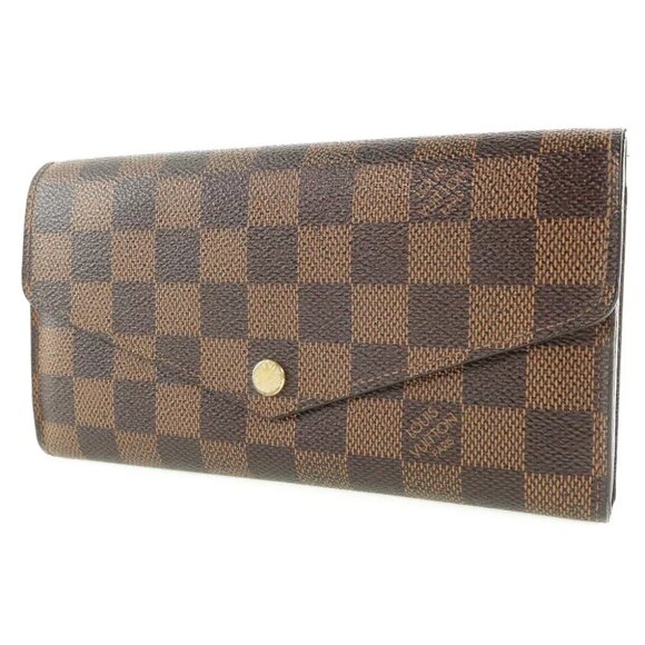 LOUIS VUITTON Portefeiulle Sarah Purse N63209 Brown Damier canvas unisex - Picture 2 of 11